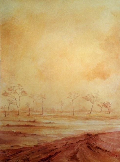 brume d'ocre - Alain Barbance