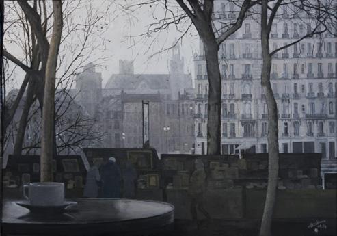 Un café à Paris - Alain Barbance