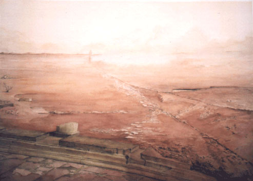 Traces d'ocre - Alain Barbance