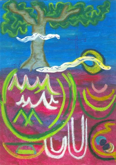 Baobab vert - Genevieve Fouquet