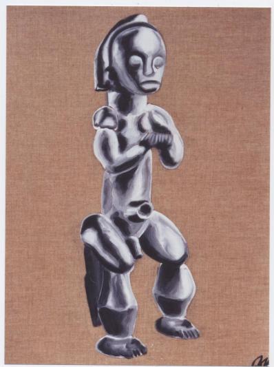 Sculpture Fang - Jean-Marie Goma
