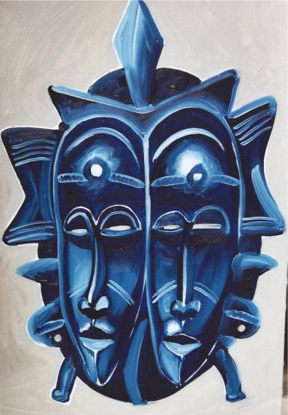Senoufo bleu - Jean-Marie Goma
