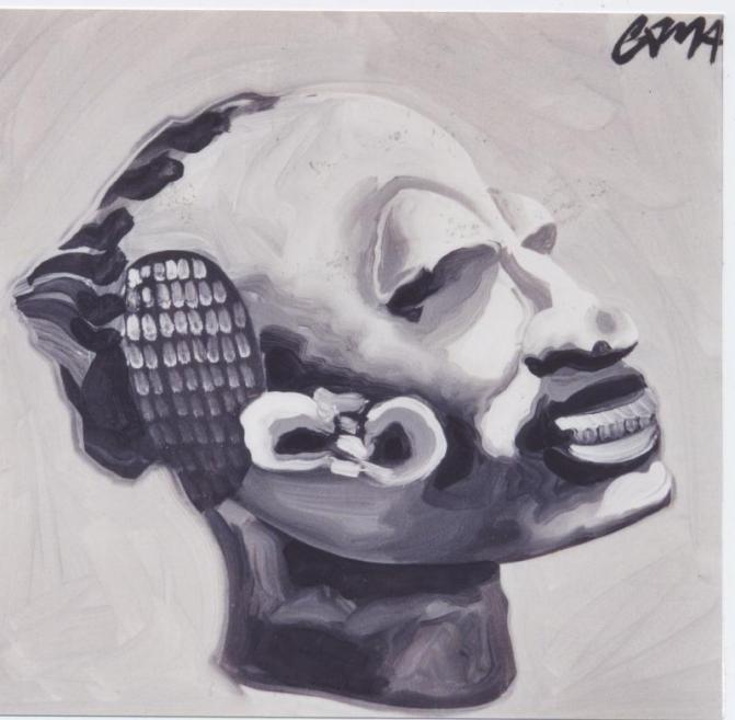 Tête Sapi - Jean-Marie Goma - Cliquer pour afficher en grand
