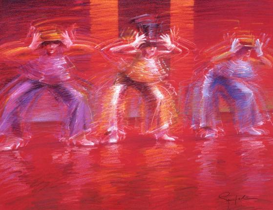 CABARET DANCERS - Alain Giampaoli