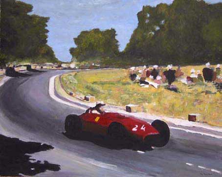 Formule un au grand prix de Spa - Thierry Jourdan