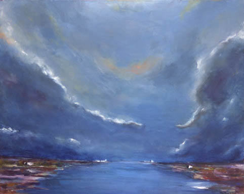 Marine au ciel bleu - Thierry Jourdan