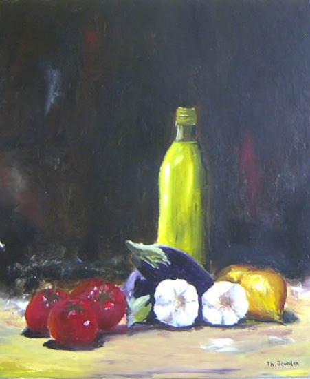 Nature morte aux tomates - Thierry Jourdan