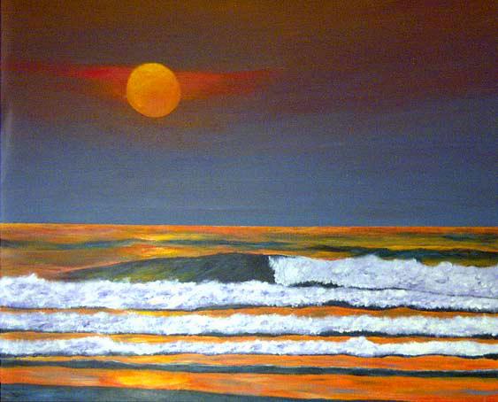 Couché de soleil en Camargue - Thierry Jourdan