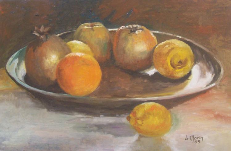 Plateau de fruits - Bernard Morin - Click to enlarge