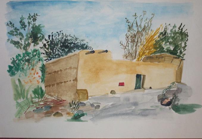 La ferme - Bernard Morin - Cliquer pour afficher en grand