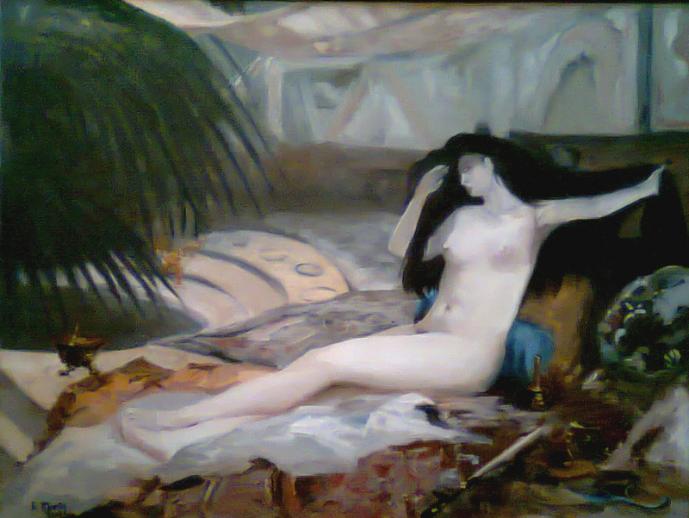 sieste orientale - Bernard Morin - Click to enlarge