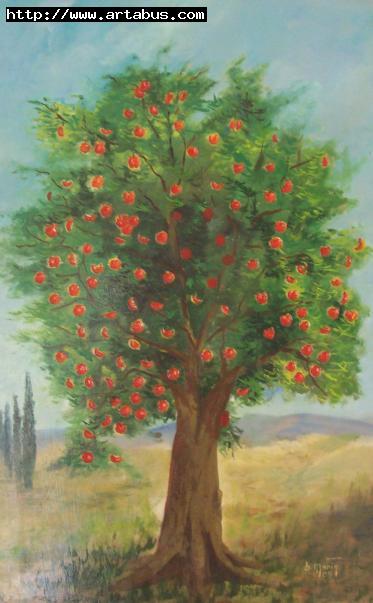 Pommier relief - Bernard Morin