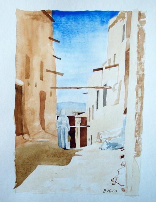 ruelle descendante - Bernard Morin