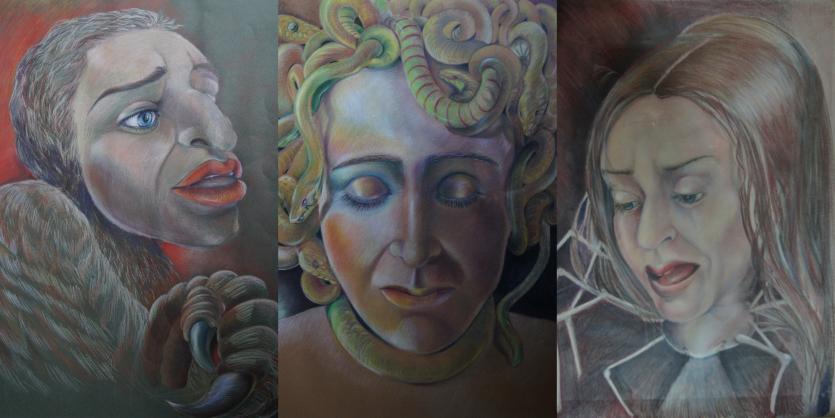 Three Faces of one Separation - Elena Lasovskaya - Cliquer pour afficher en grand