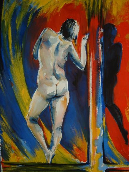 Angry Nude - Elena Lasovskaya