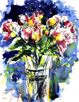 Roses - Elena Lasovskaya