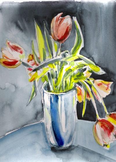 More Tulips - Elena Lasovskaya