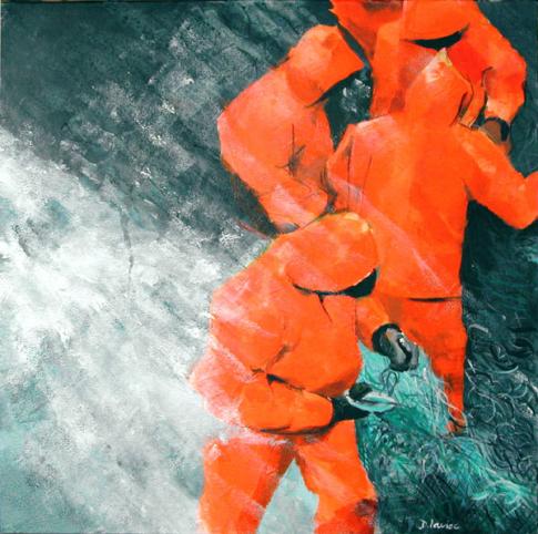 En mer, gros temps - Daniel Laviec