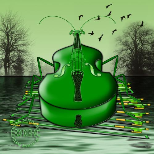 La sauterelle verte - Emile Chyg