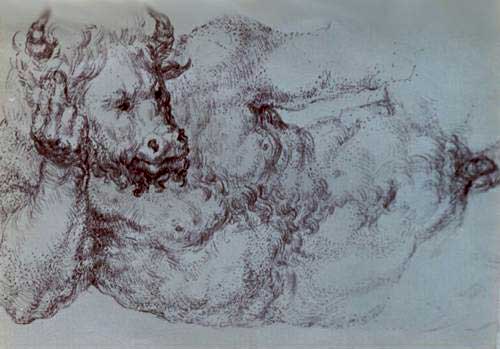 Minotaurus resting - Gagik Ghazaryan