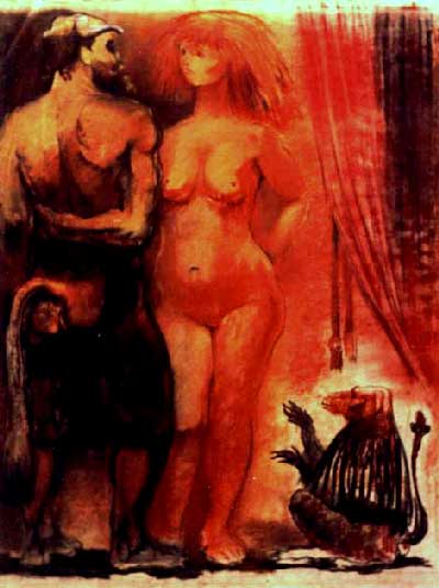 Mythological motive - Gagik Ghazaryan