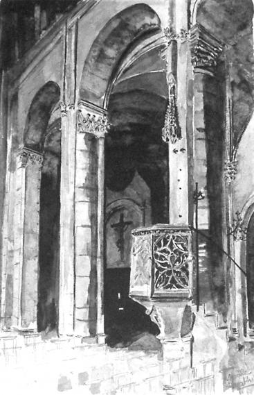 Cathédrale st-Jean-Besançon - Noëlle Mathian