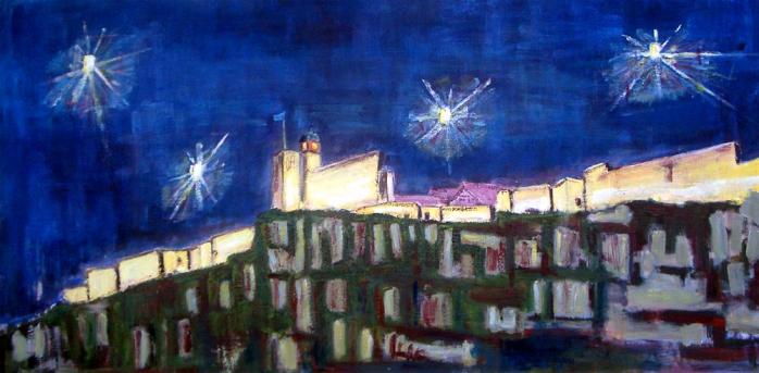 citadelle étoilée - Noëlle Mathian - Cliquer pour afficher en grand