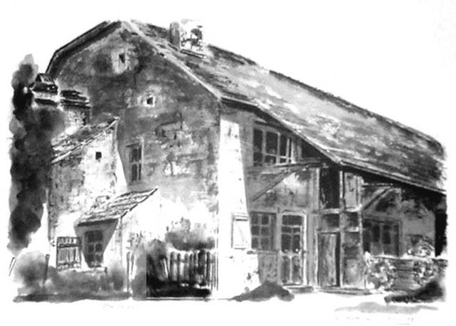 Ferme -Haute Saône - Noëlle Mathian - Cliquer pour afficher en grand