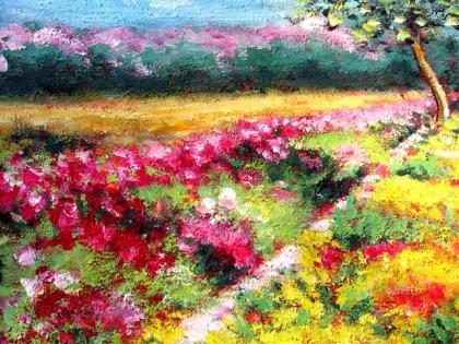 chemin du peintre - Raymond Bourmault
