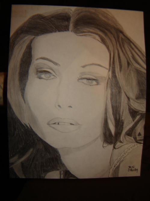 Pencil portrait - Jennifer O'Reilly
