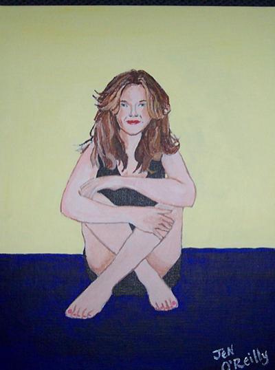 Woman sitting - Jennifer O'Reilly
