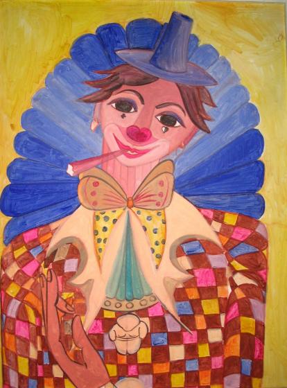 clown 4 - Abdellatif Boudebbous