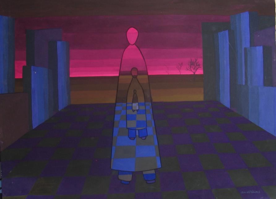 solitude 2 - Abdellatif Boudebbous - Cliquer pour afficher en grand