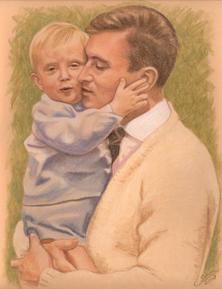 Andreas and his Father - Cati Simon