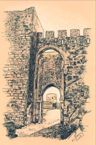 Arco del reloj, Jimena - Cati Simon