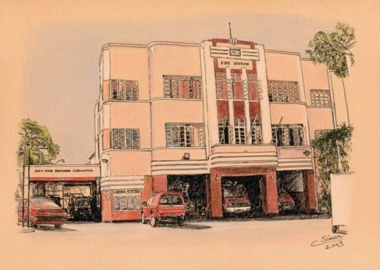 Gibraltar Firestation - Cati Simon
