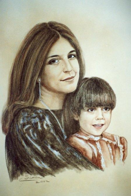 Lina and child - Cati Simon