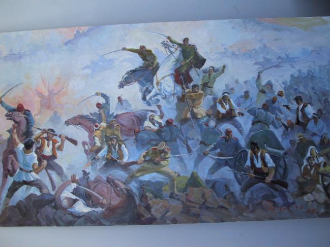 Sardarapat battle - Gevorg Avagyan - Click to enlarge