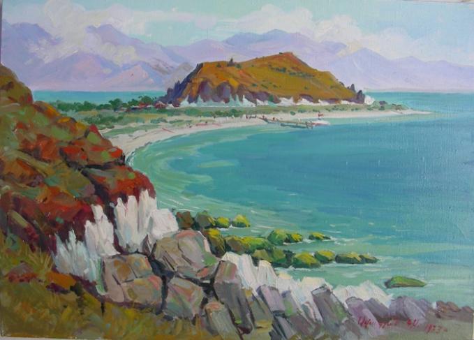 Banks of the Lake Sevan - Gevorg Avagyan - Click to enlarge