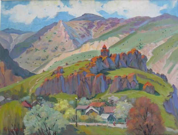 Bjni Monastry - Gevorg Avagyan - Cliquer pour afficher en grand