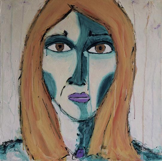 Icône Bleue - Verrier Sabrina