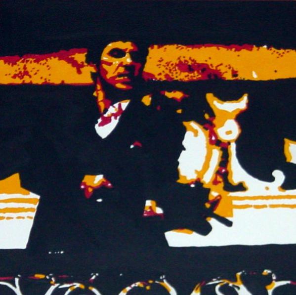 Al Pacino pop art - Andy Brown - Cliquer pour afficher en grand