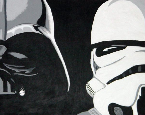 Darth Vader & Storm Trouper - Andy Brown - Cliquer pour afficher en grand