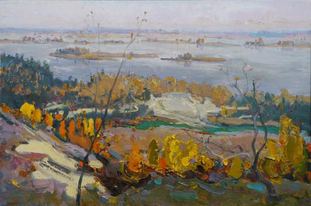 Autumn over the Dnieper River - Victor Onyshchenko - Click to enlarge