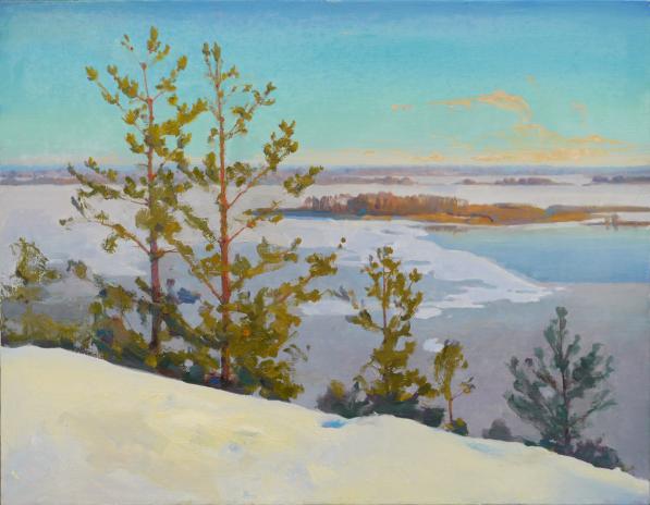 Pines over Dnieper - Victor Onyshchenko - Click to enlarge
