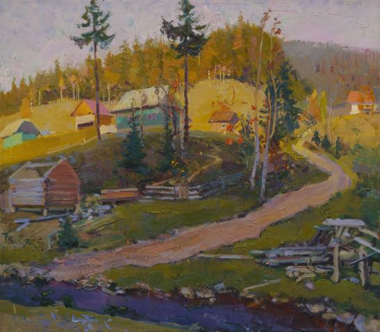 Evening in the mountains - Victor Onyshchenko