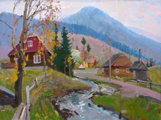 Morning in Synevirska Polyana - Victor Onyshchenko