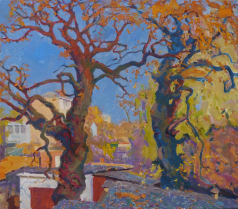 Oaks of my childhood - Victor Onyshchenko