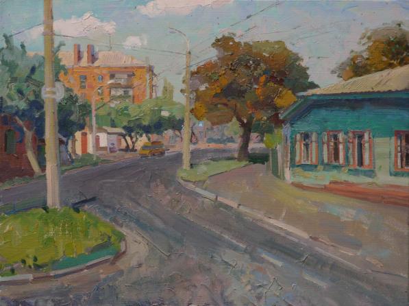 Tolstoy street in summer - Victor Onyshchenko - Cliquer pour afficher en grand