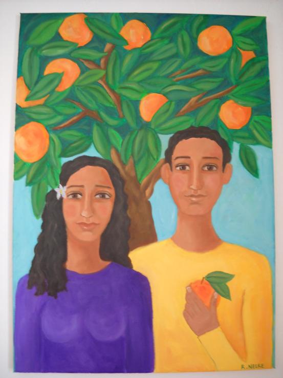 Orange tree - Rita A Neske